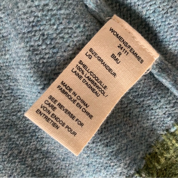 Vintage Woolrich Women’s Sheep Grazing Vest - Picture 9 of 9